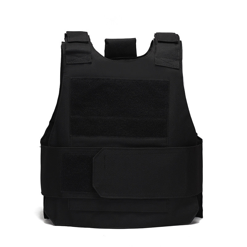 Tactical vest in black