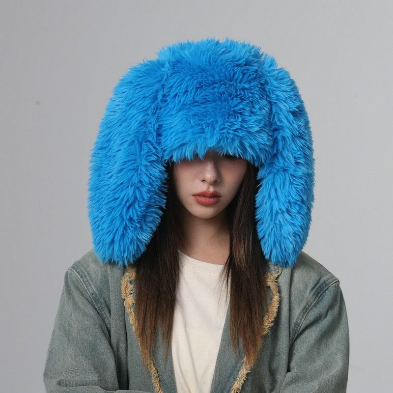 Y2K fur hat
