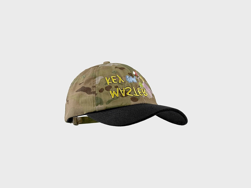 Key Waster camo dad hat
