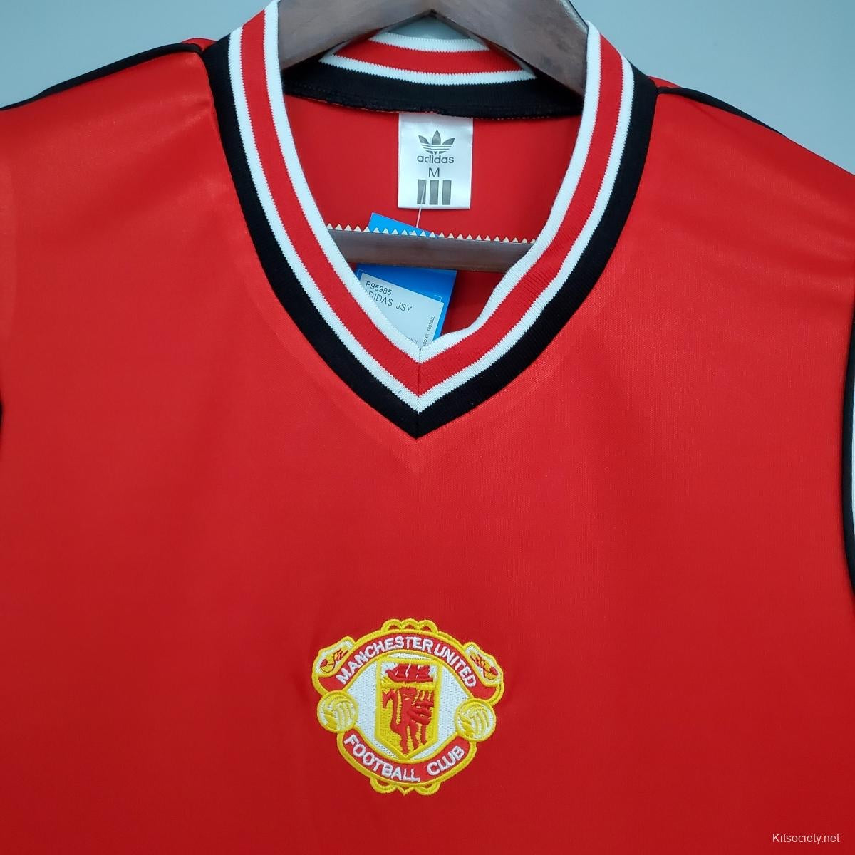 Manchester United 85/86 home Soccer retro Jersey