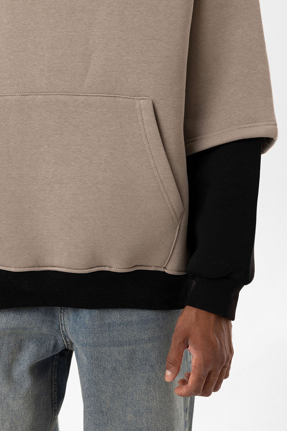 Vamos Double sleeve hoodie