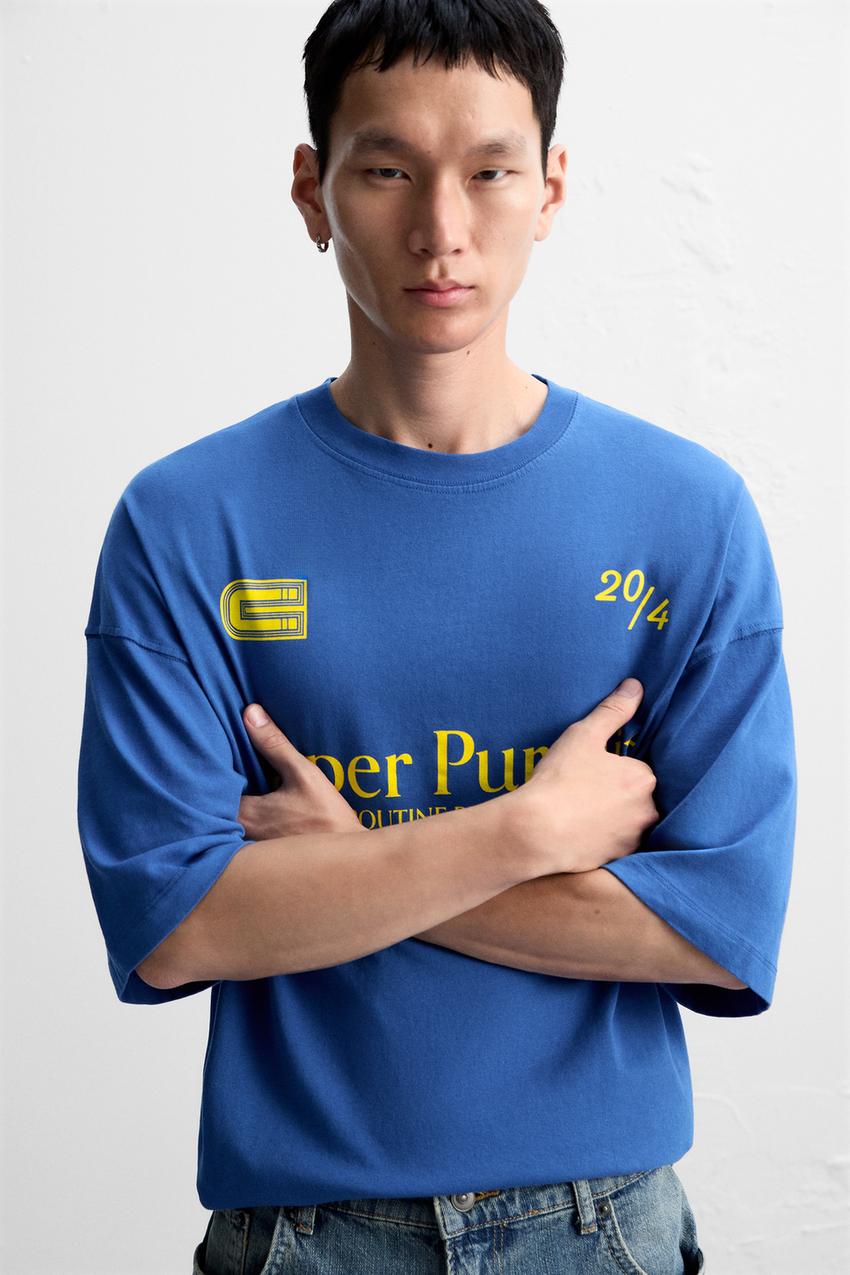 Zara Paper pursuit tee
