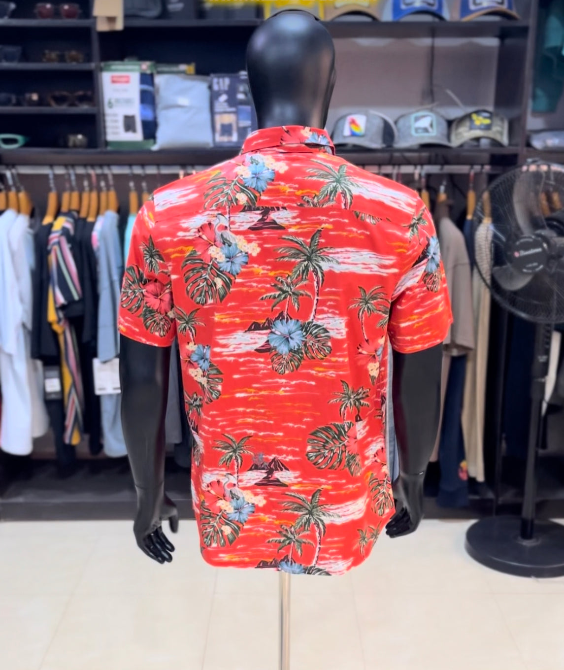 Primark Hawaiian shirt in red
