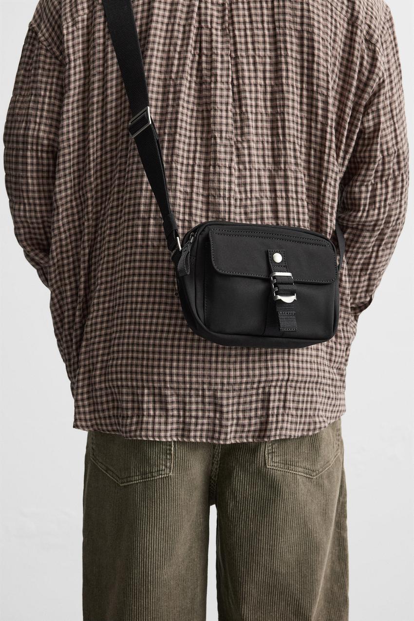 Zara tech crossbody bag