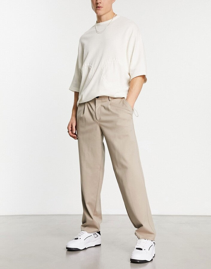 Jack and Jones wide fit smart pants