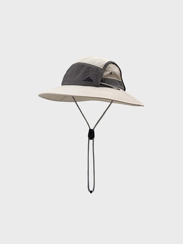 Hiking panel bucket hat