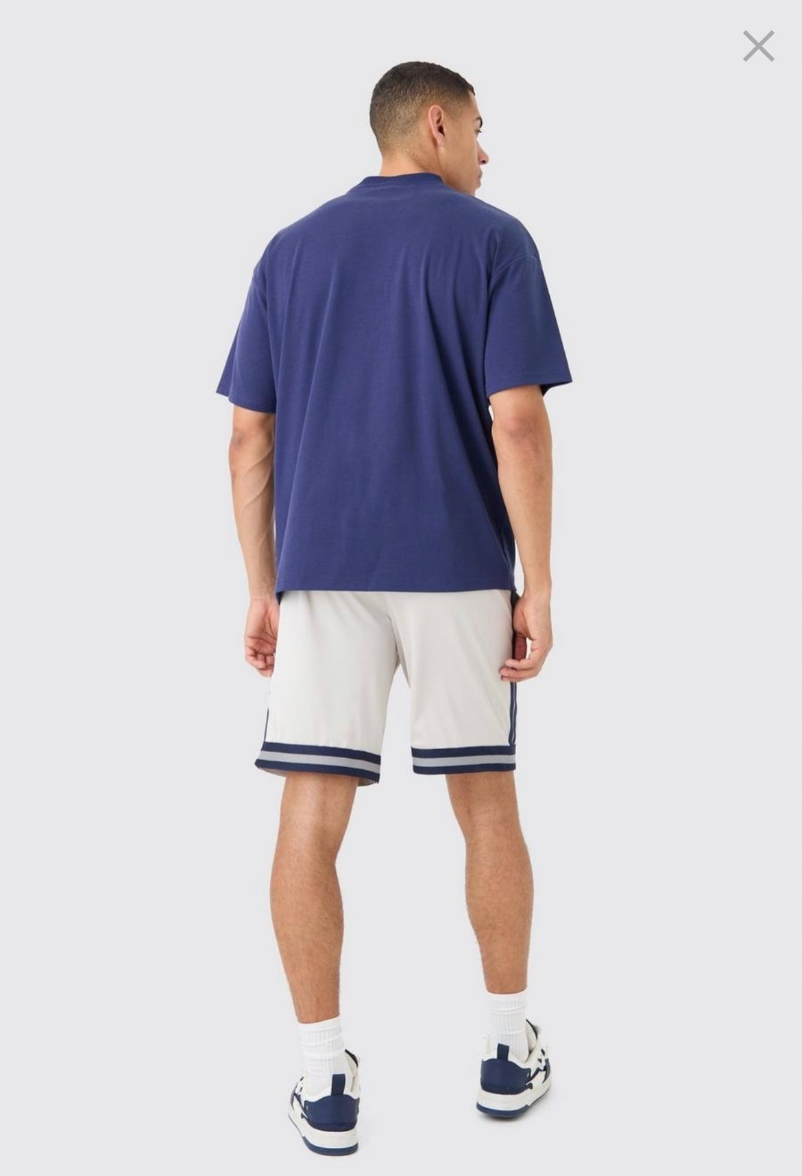 Boohoo acdc oversized t-shirt