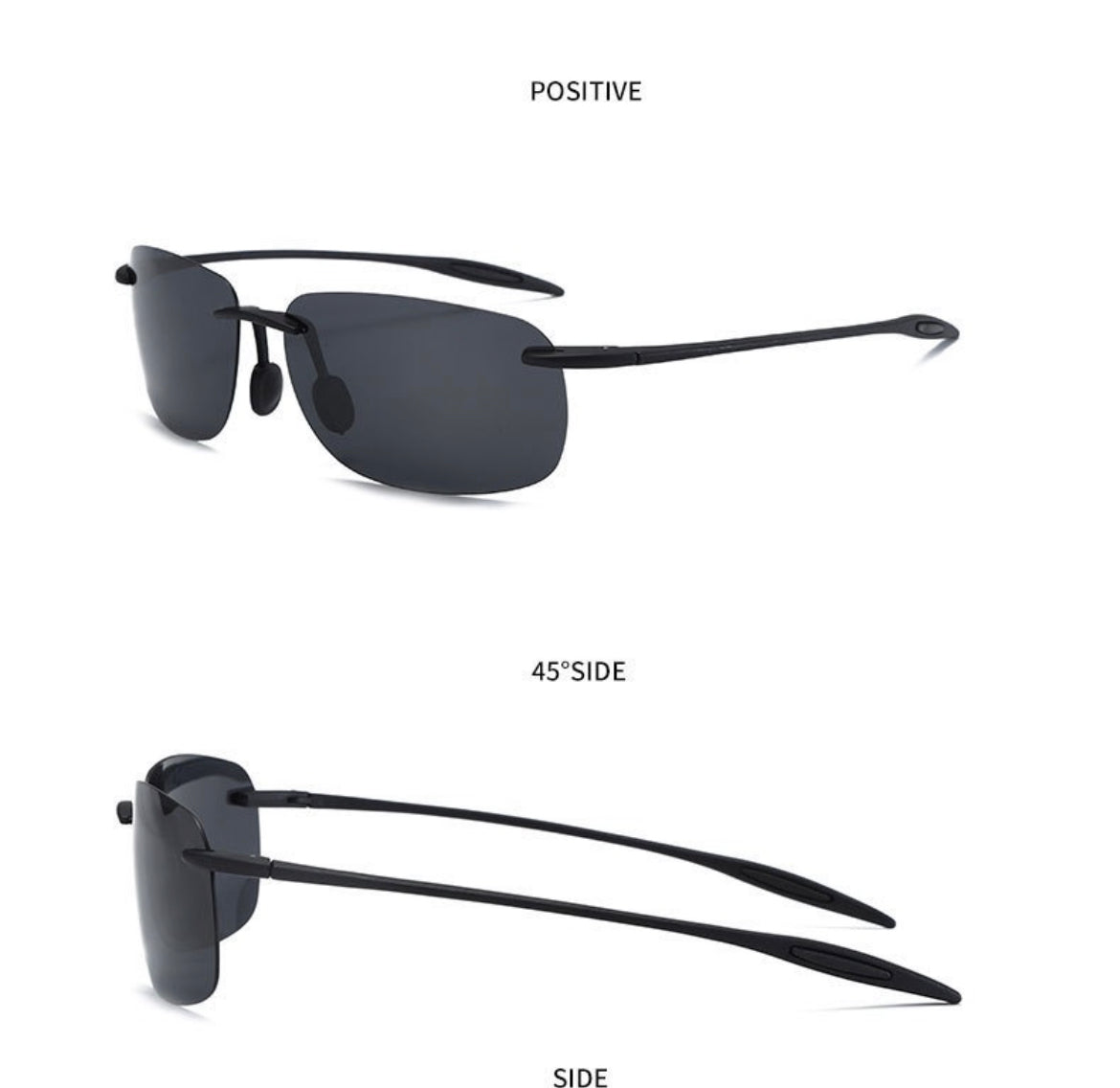 Gafas rimless lightweight glasses
