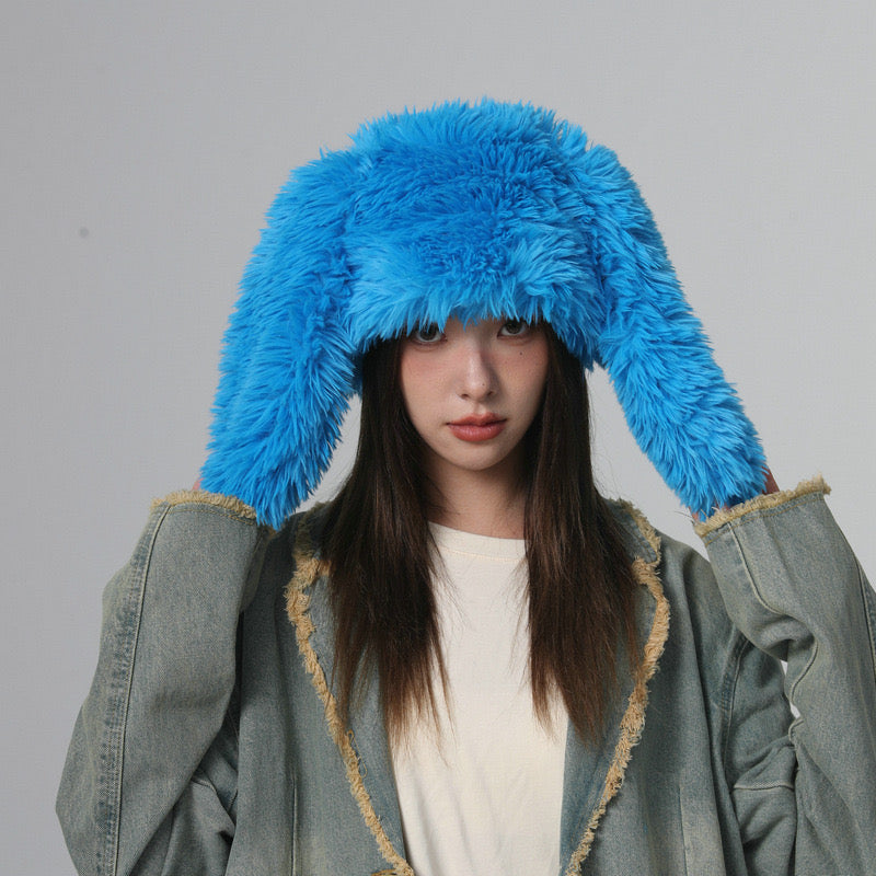 Y2K fur hat