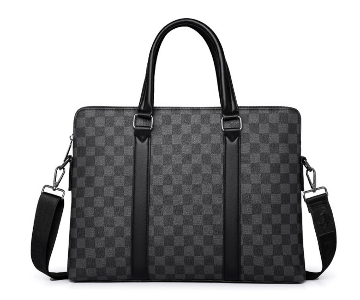 Sleek Leather laptop bag