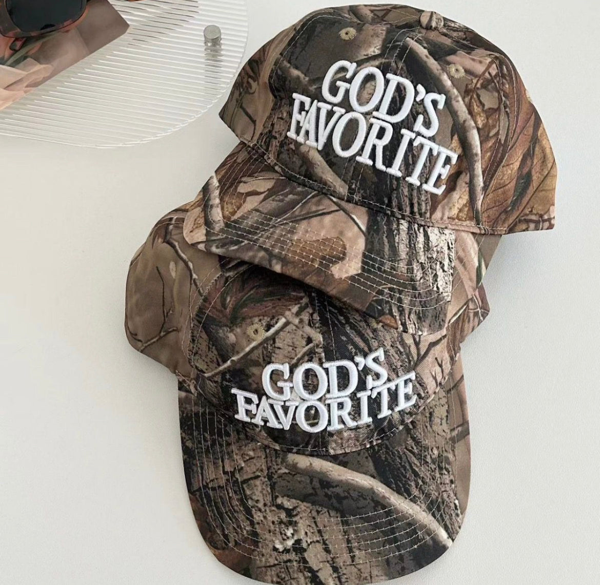 God’s favorite forest camouflage hat