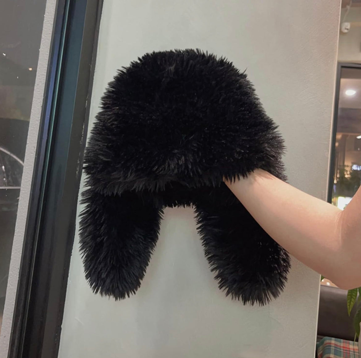 Y2K fur hat