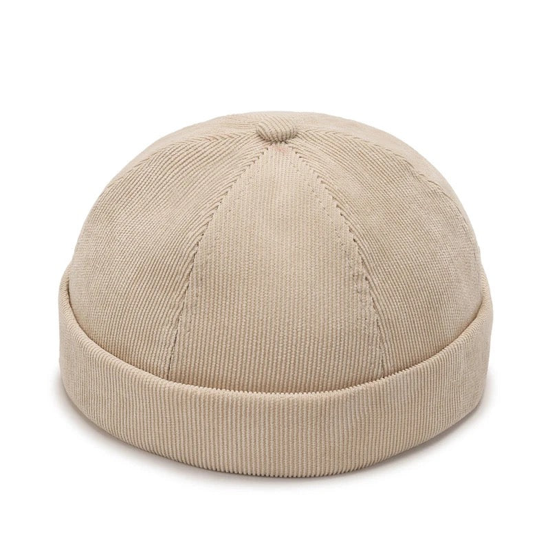 Corduroy docker hat