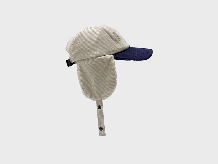 PP corduroy trapper cap