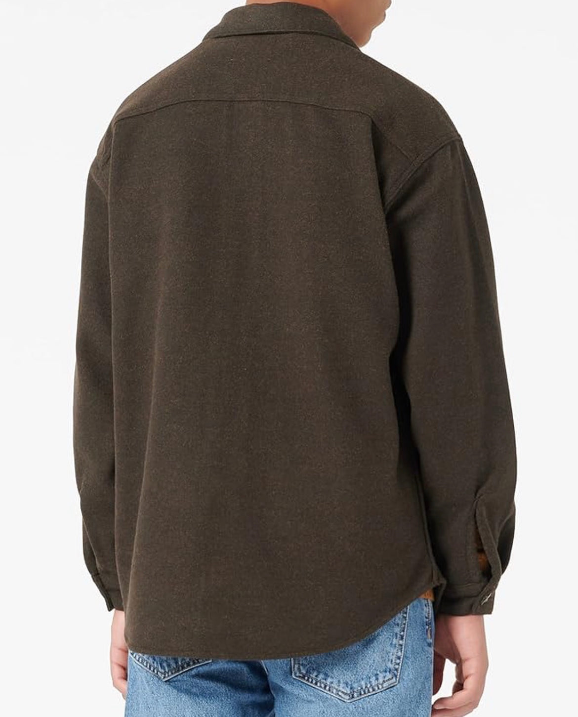Jack & Jones overshirt in seal brown