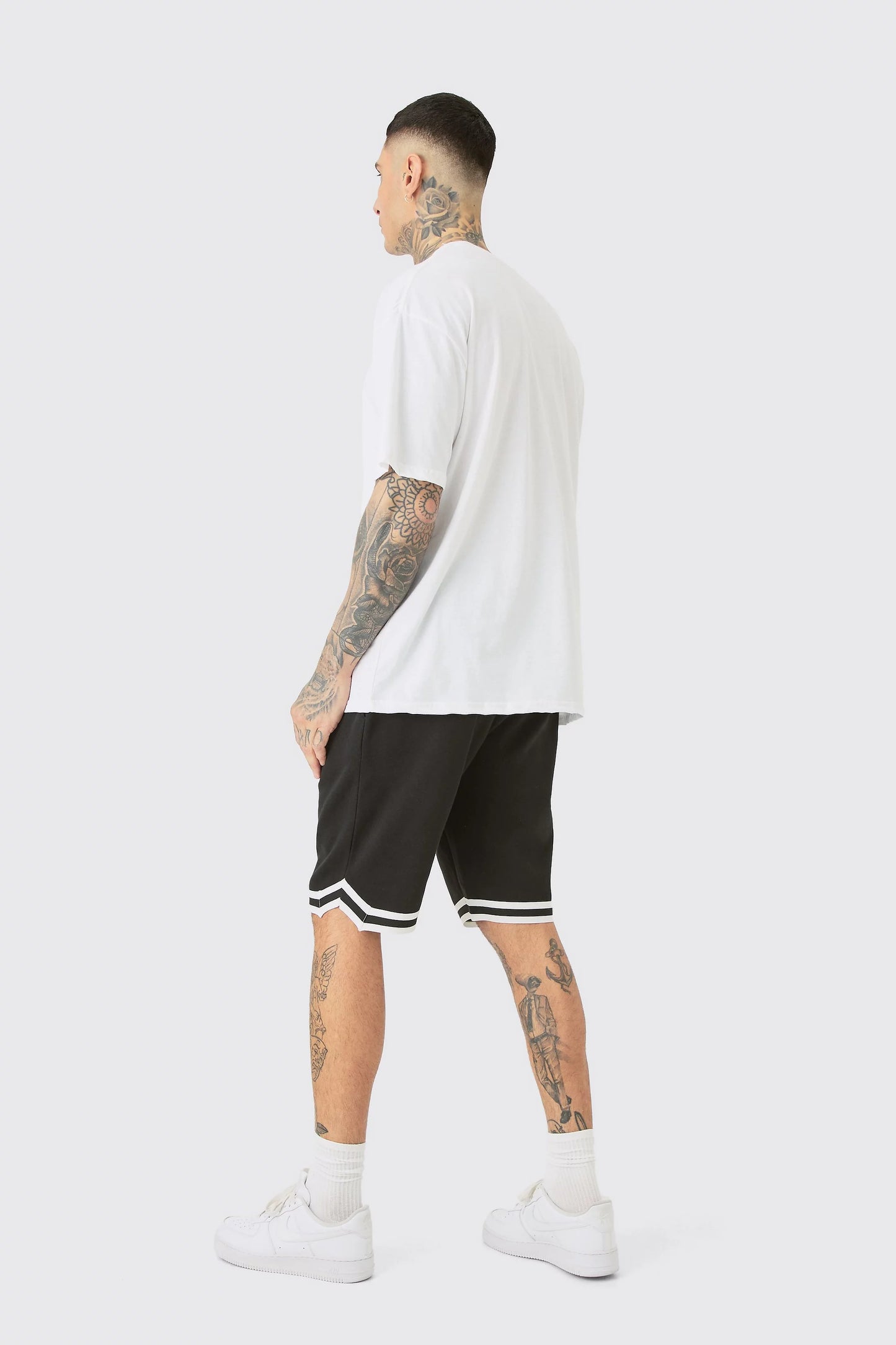 Boohoo basketball basic short