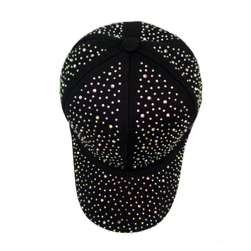 Rhinestone baseball hat