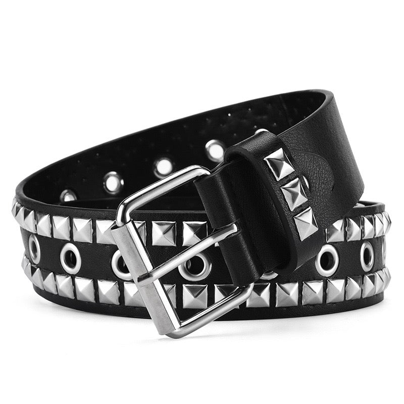 Studded punk belt