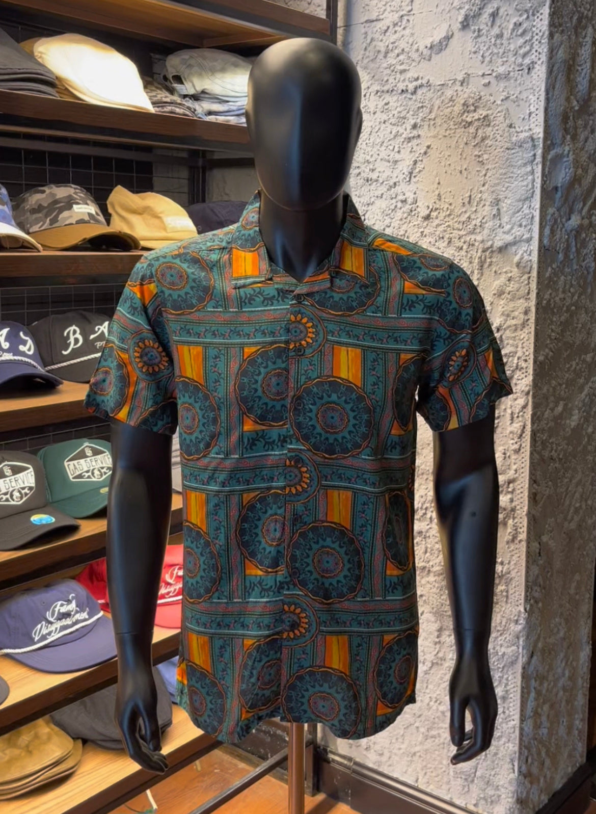 Style union pattern revere shirt