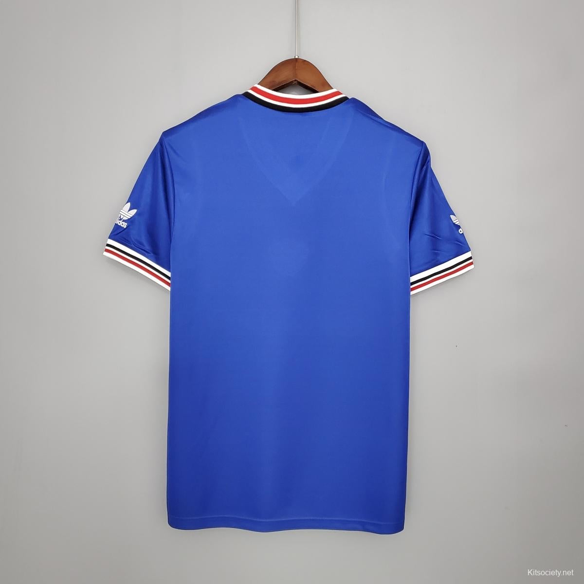 Manchester United 85/86 away blue retro Jersey