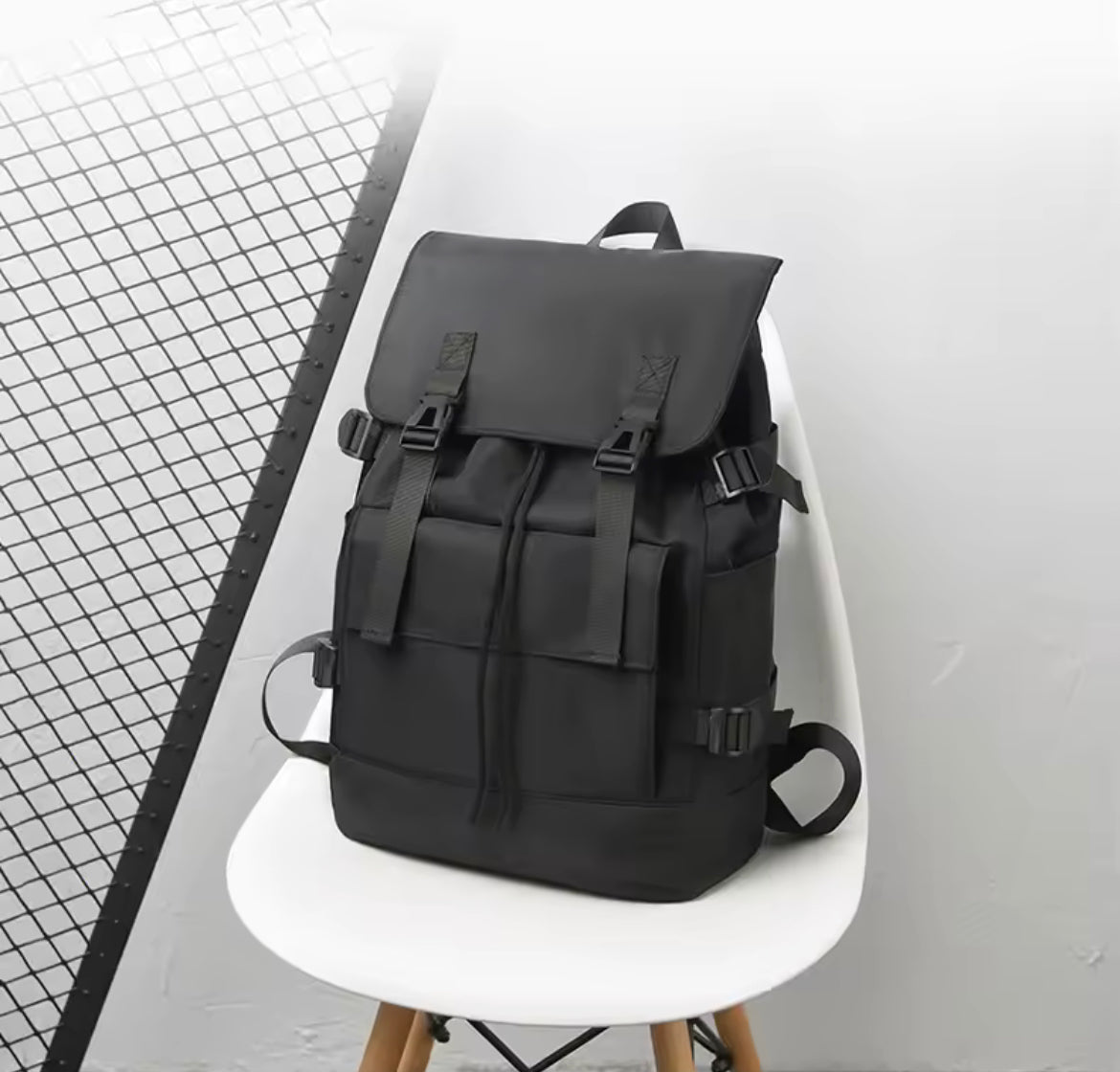 Vintage explorer oxford cloth backpack