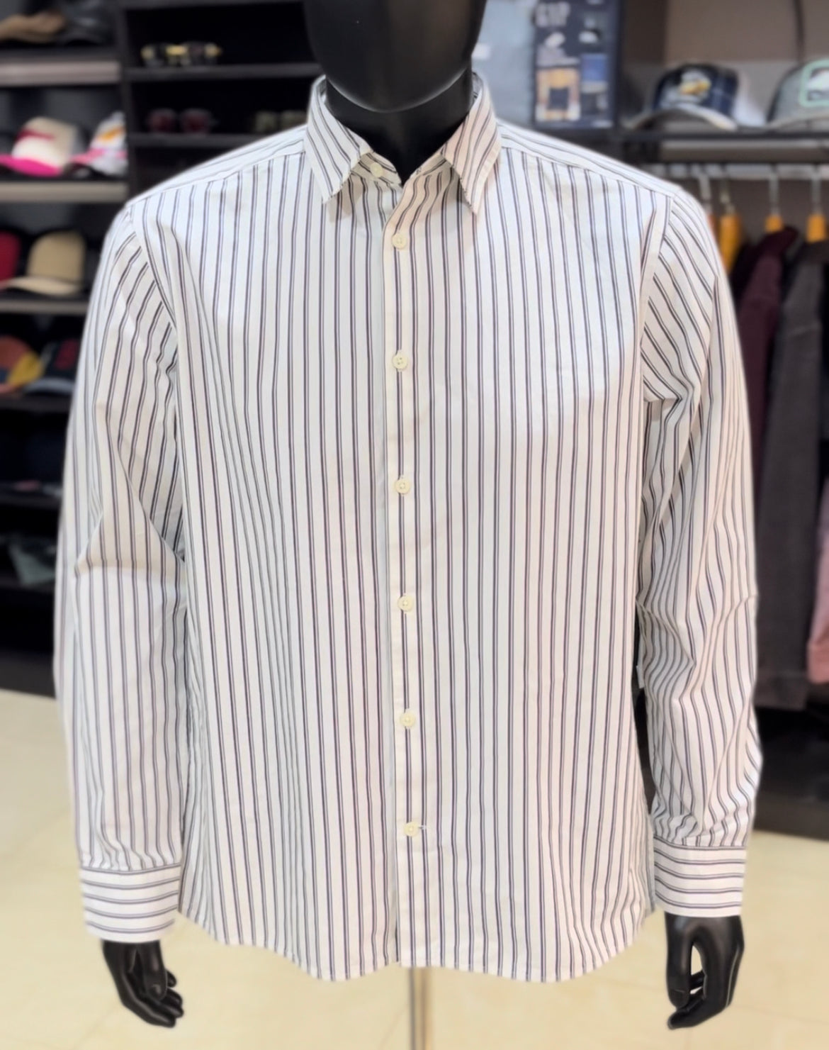 Only & Sons stripe cotton shirt