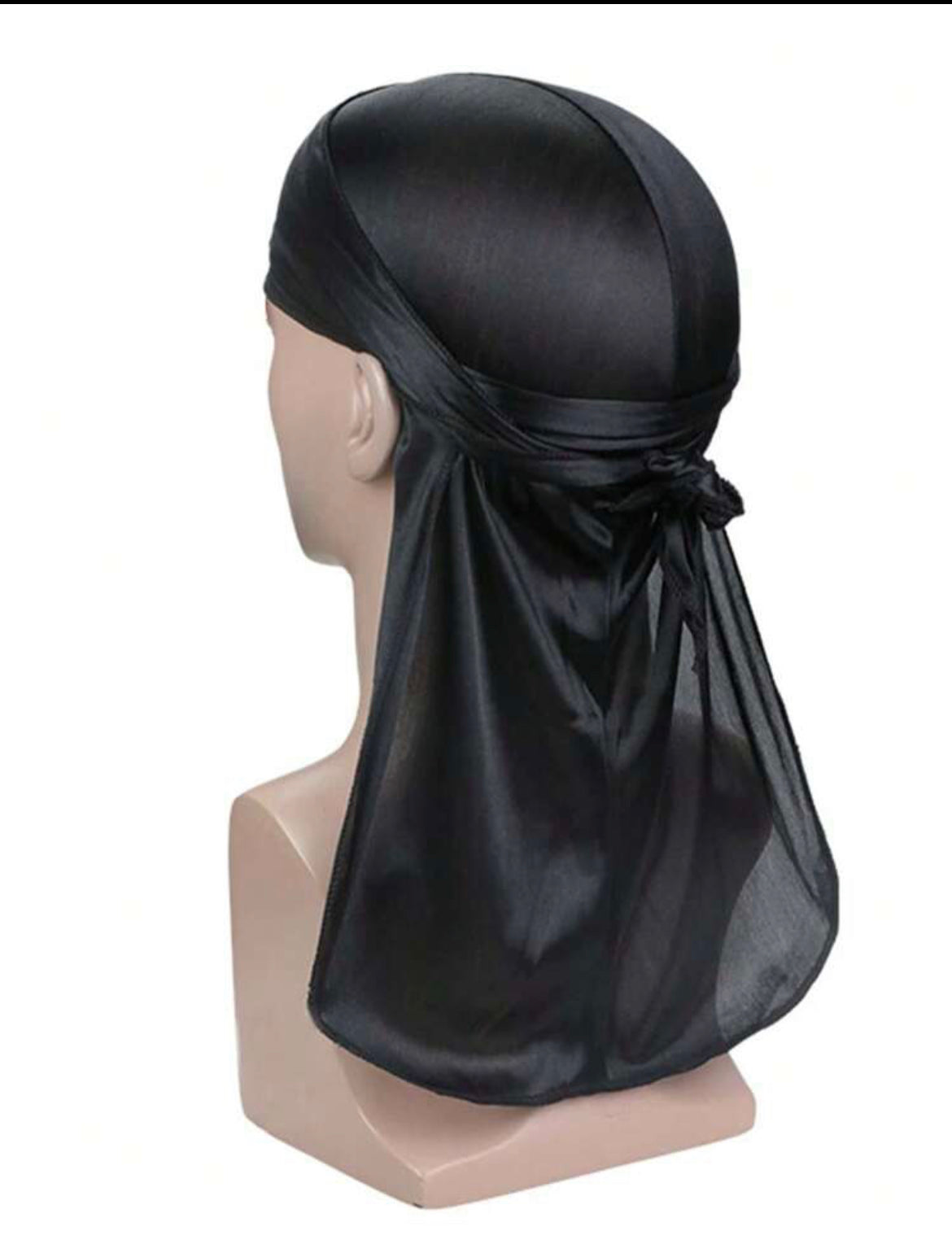 Mens durag in black