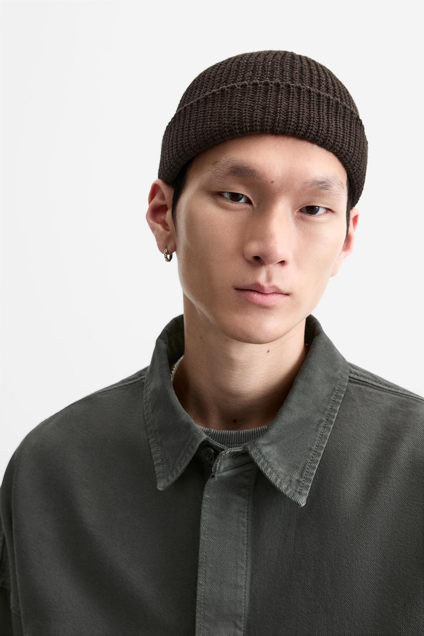 Zara docker knit beanie
