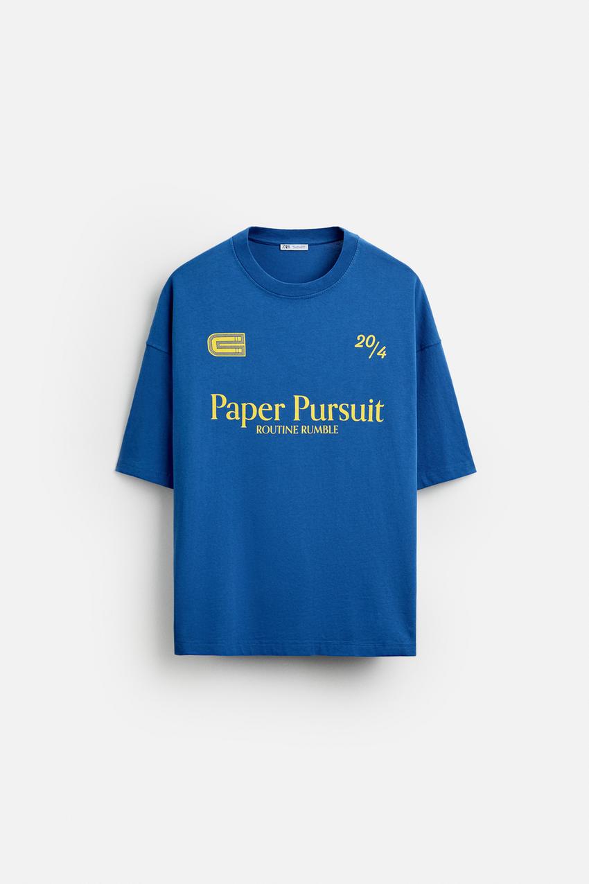 Zara Paper pursuit tee