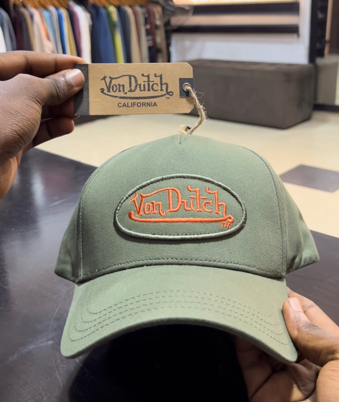 VonDutch VD patch dad hat