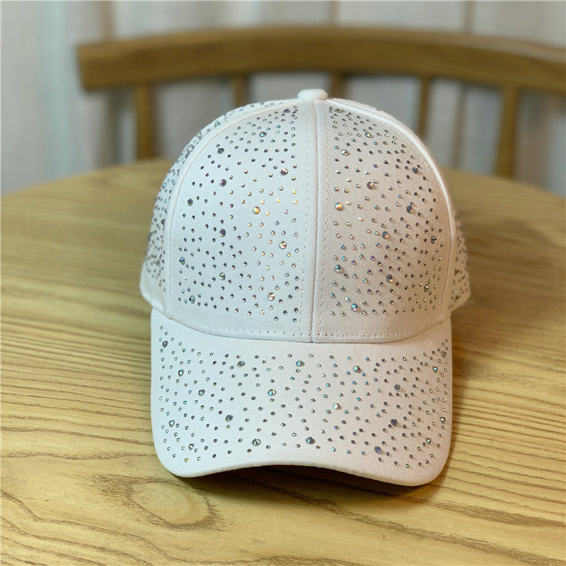 Rhinestone baseball hat