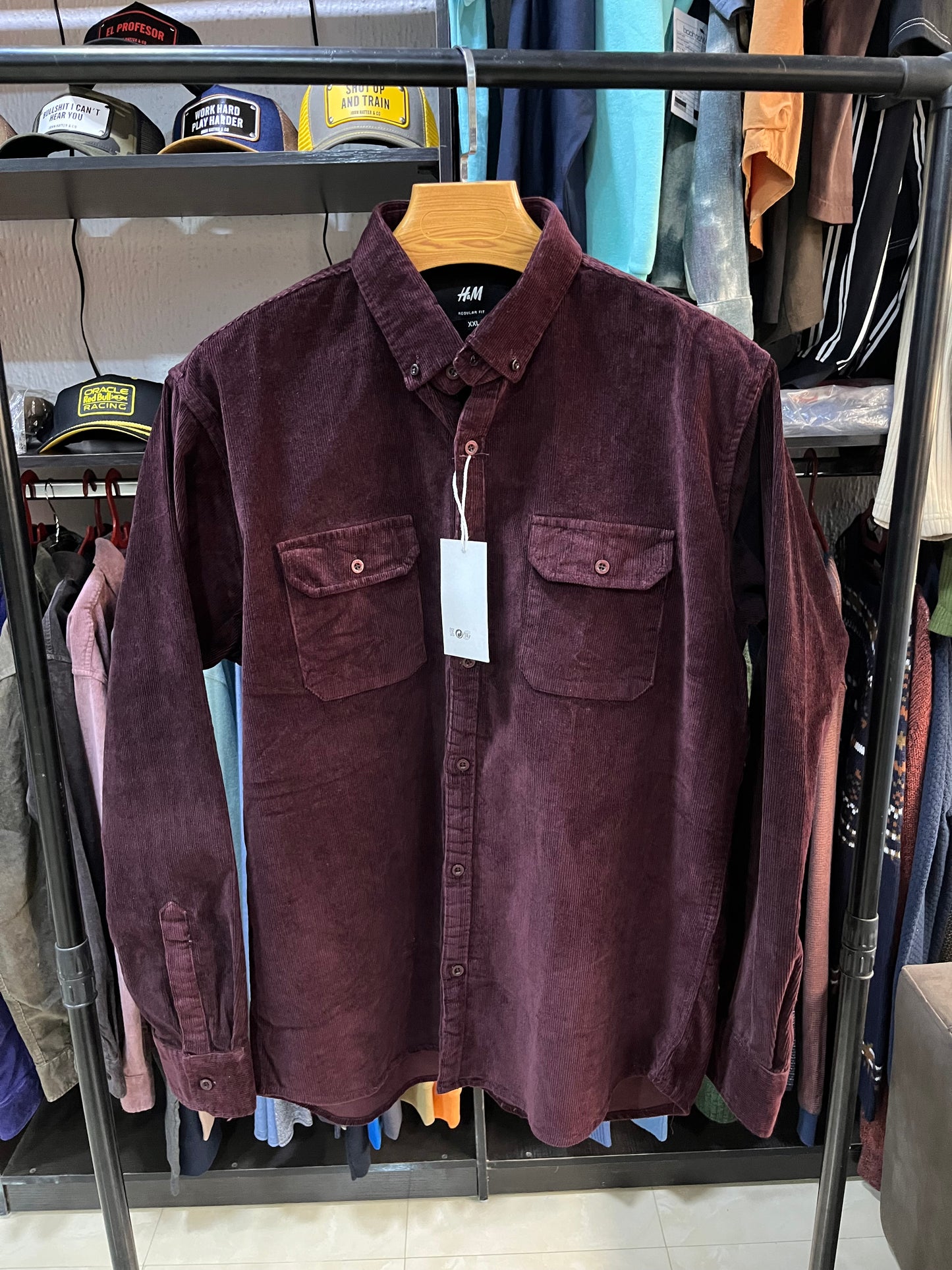 H&M corduroy shirt