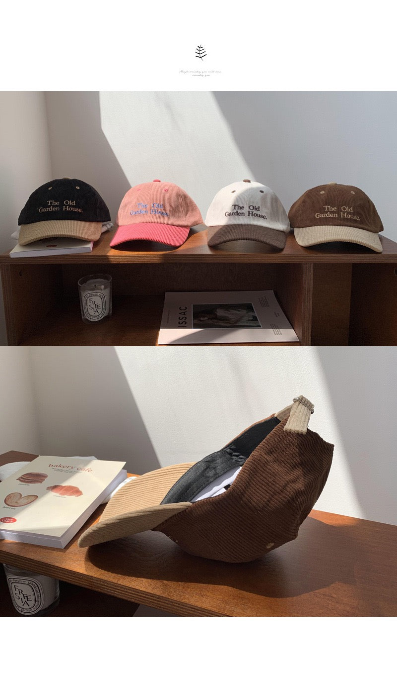 Garden house corduroy dad hat