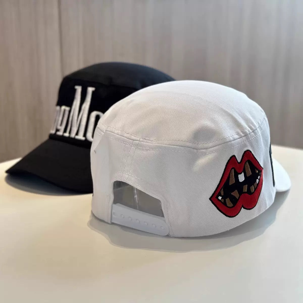 GM flat top hat