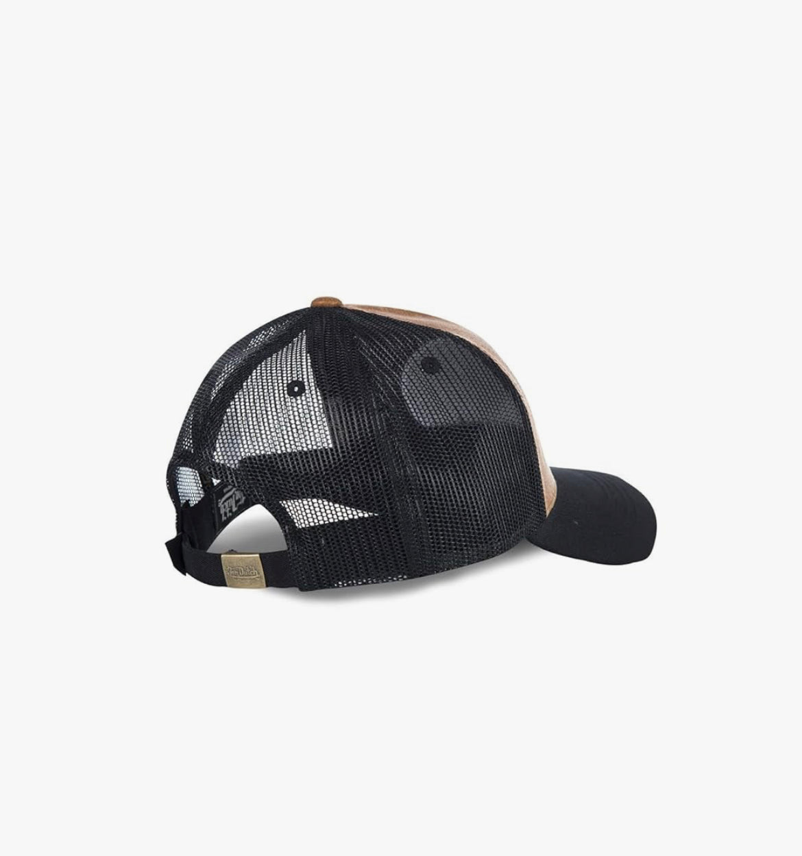 VonDutch VD staple leather mix trucker