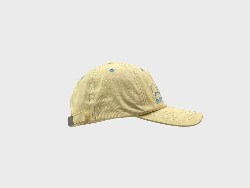 PP contrast stitch dad hat