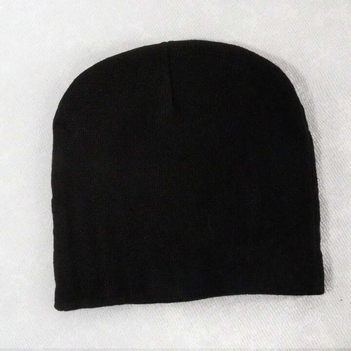 Goth crucifix beanie