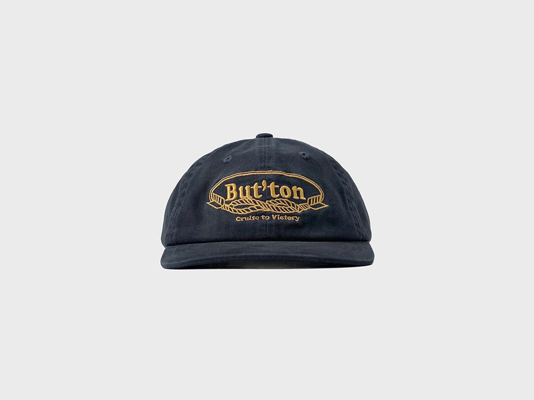 PP button crest dad hat