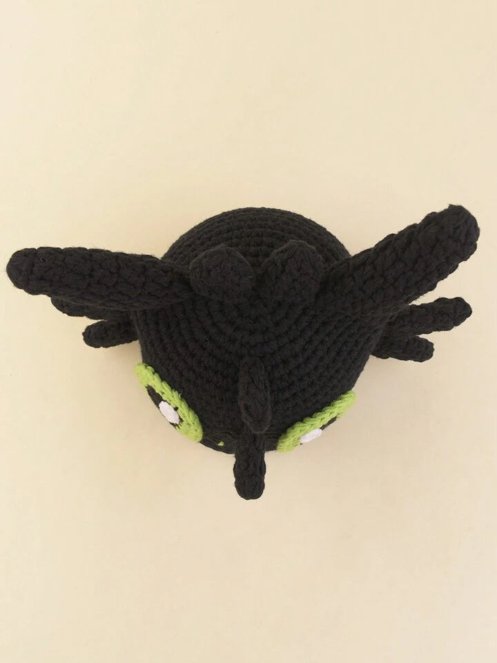Y2k toothless knight knit beanie