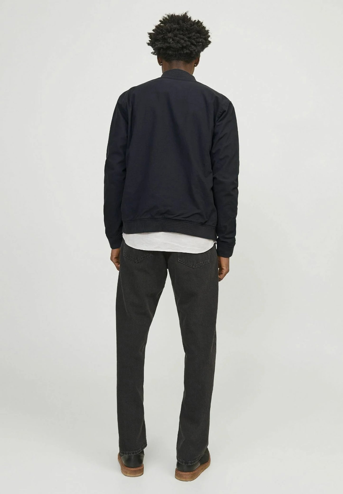 Jack & Jones linen bomber jacket