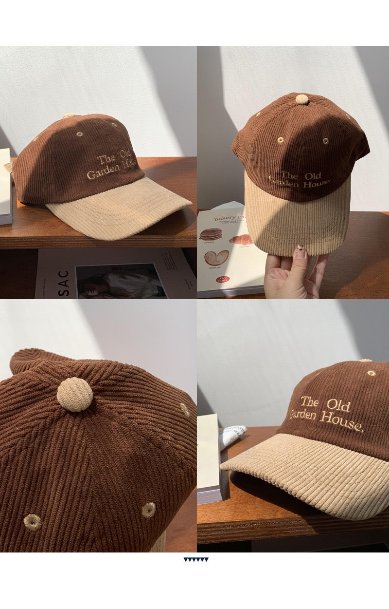 Garden house corduroy dad hat