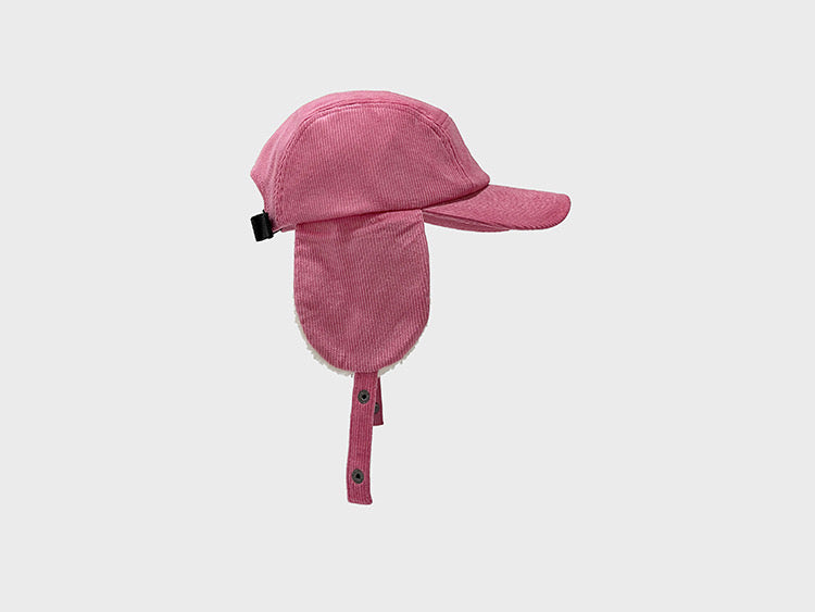 PP corduroy trapper cap