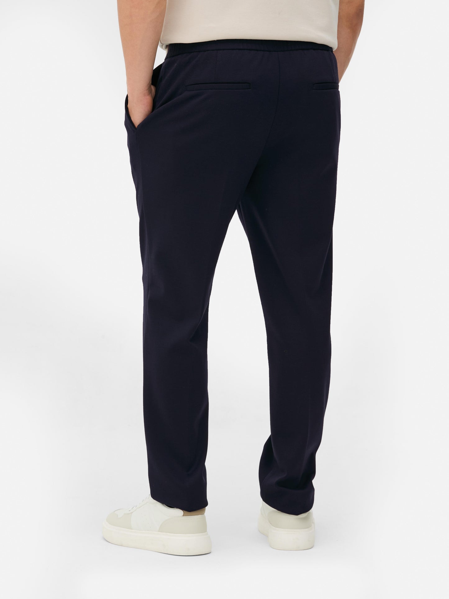 Pack of 2 Kem straight pants (black, brown)