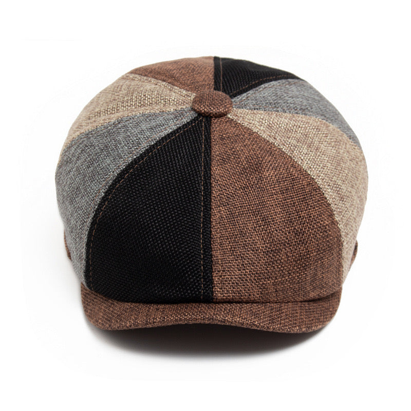 oxford color mix gatsby cap