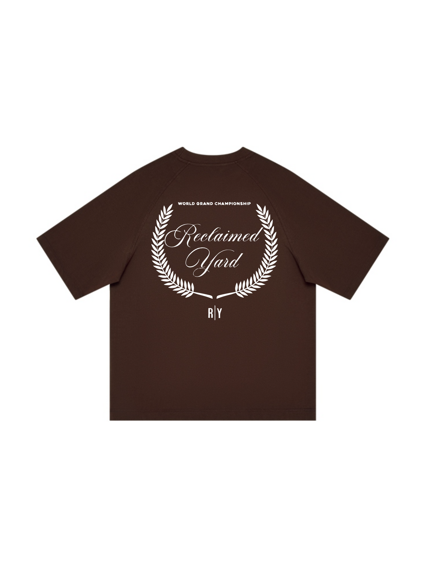 Reclaimed Yard Grand championship raglan sleeve T-shirt