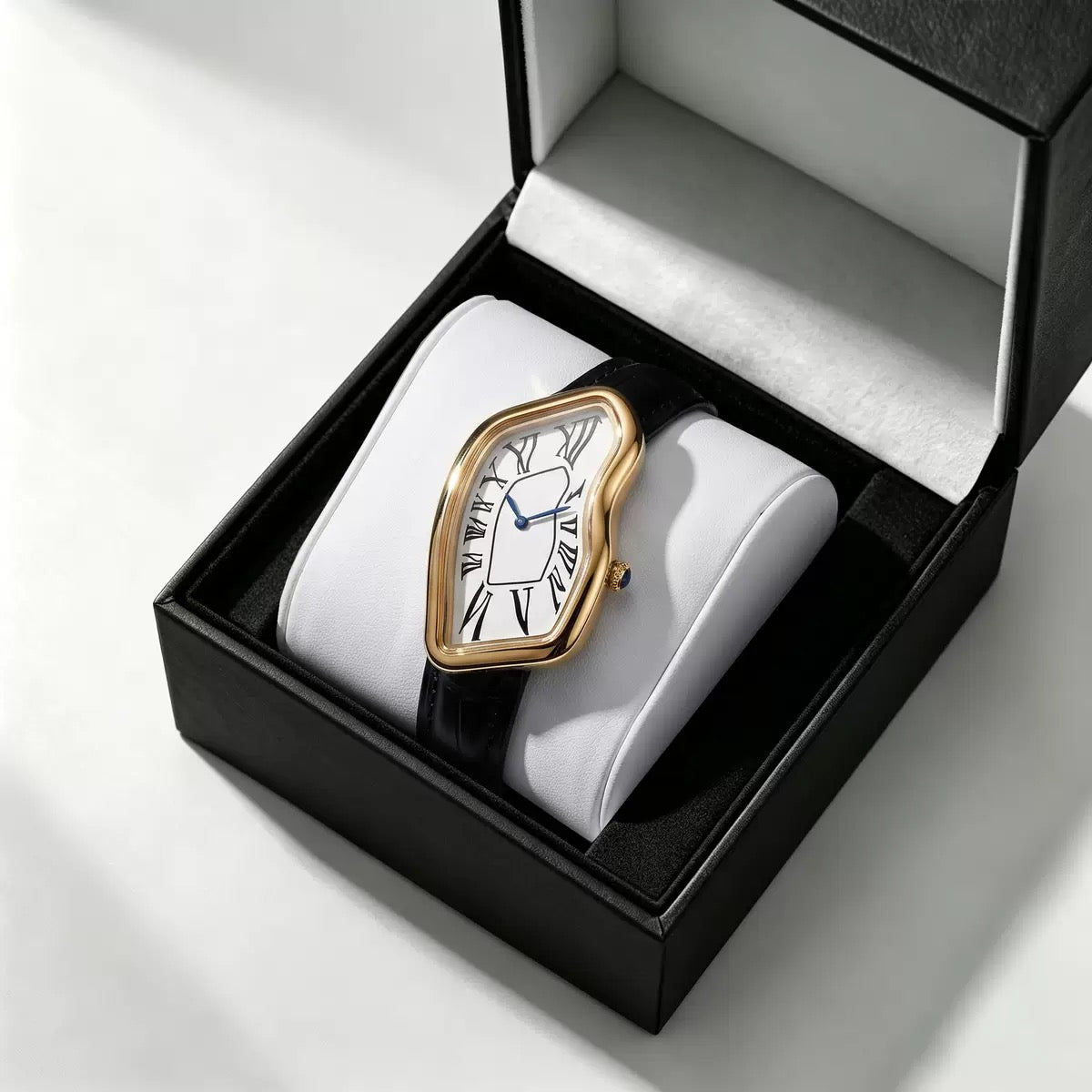 Crooked numeral medieval watch