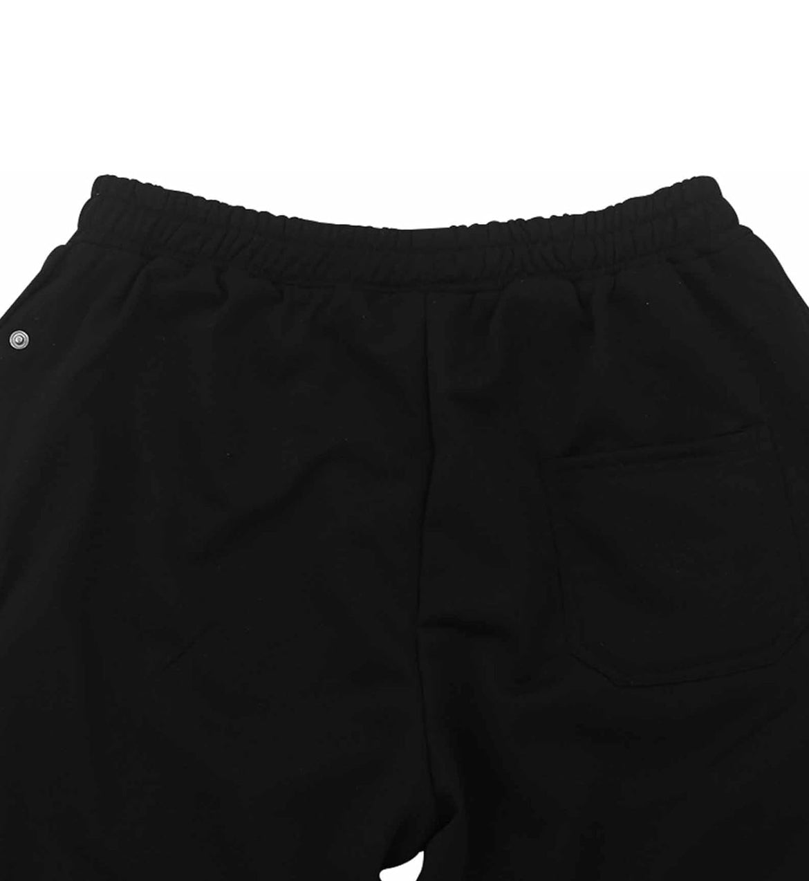 Paisley print flare pants black