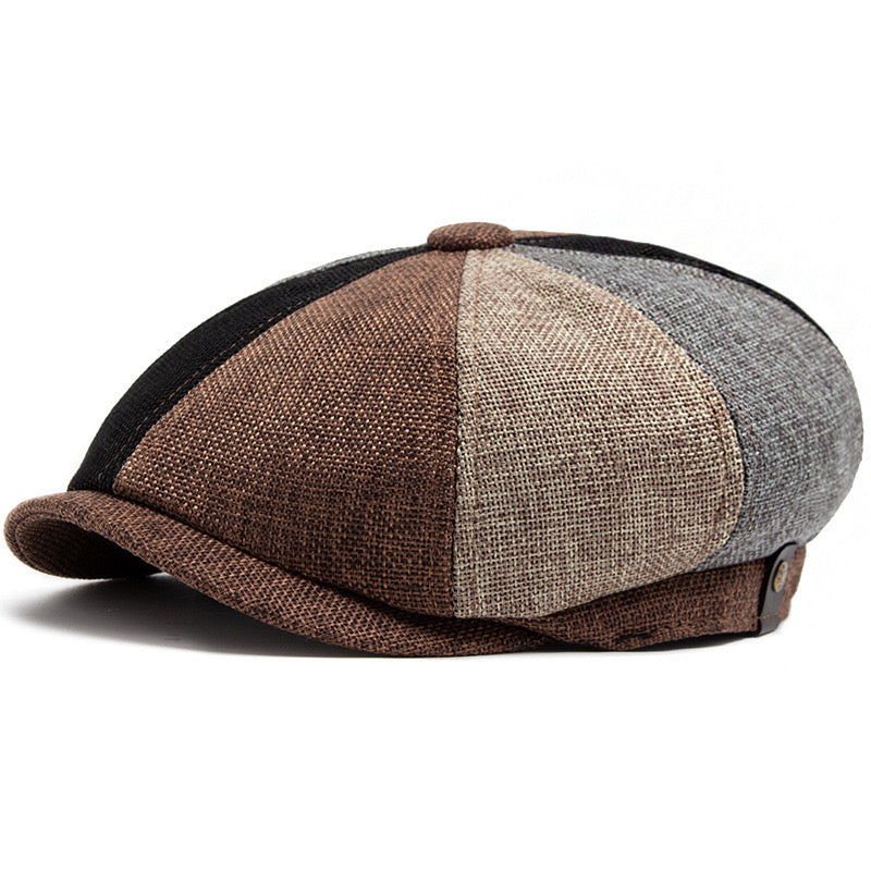 oxford color mix gatsby cap