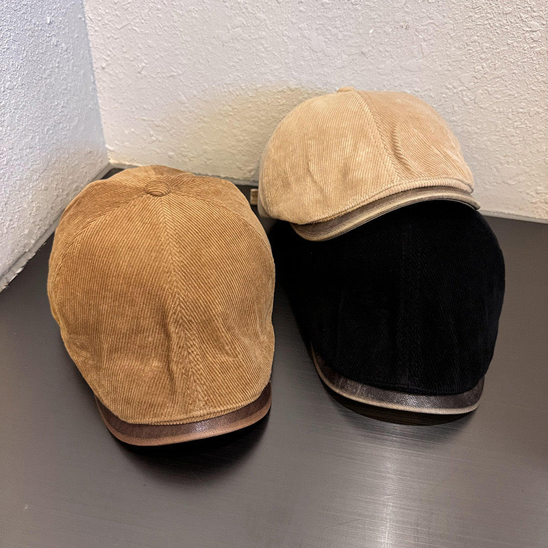 Corduroy mix Gatsby hat