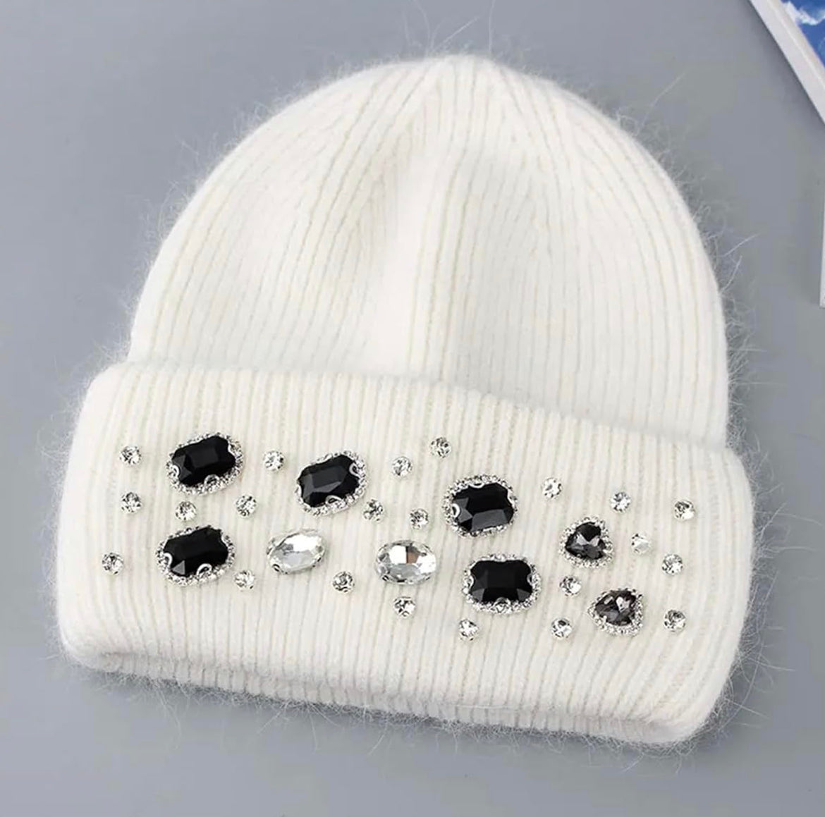 Rhinestone beanie